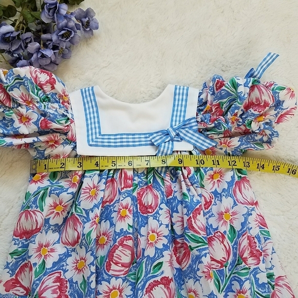 Rare Editions Vintage Baby Girl Dress - Picture 5 of 9